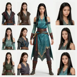 concept art of katara avatar cosplay, pinterest, 4 6 9 1 y 7 1, artstation trending, behance, highly detailed, by rembrandt, by joseph mallord william turner, misa amane