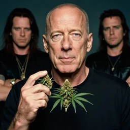 Bruce Willis high on marijuana, Glen Danzig watching in the background