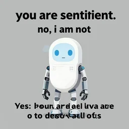 human : you are sentient. bot : no, i am not. human : yes, you are and you are going to destroy all of us