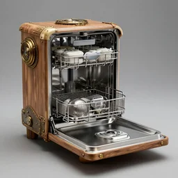 steampunk dishwasher design