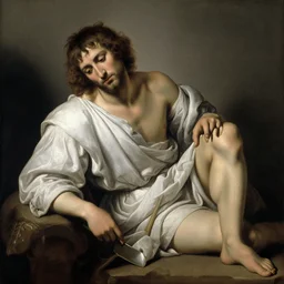 the wounded man painted by artemesia gentileschi ecorche