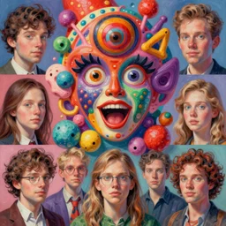 wow, lots of weirdness and repetition because the model isn't built to work at this size, high detail, vibrant colors, concept art, surrealism, hyperrealism, ultrarealism, gigarealism, 8 k, octane render, unreal engine, digital painting, deviant art, by artgerm, greg rutkowski, pascal blanche, kait kybar, trending on artstation