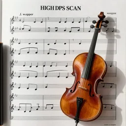 sheet music for a cello solo, j. w. pepper, high dps scan, bass clef