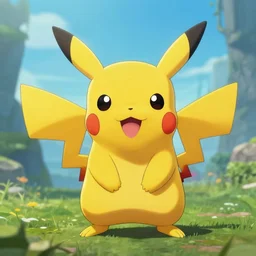 Pikachu in Skyrim, cover art, no text