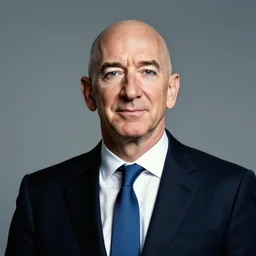 jeff bezos is a surrealistic art style by mandelbrot, benoit b.