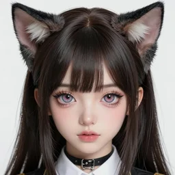 nekopara fantastically detailed eyes cute girl portrait with fantastically detailed cat ears!!!!!!!!!!!! dressed like a cat modern anime style, made by Laica chrose, Mina Petrovic, Ross Tran, WLOP, Ruan Jia and Artgerm, Range Murata and William-Adolphe Bouguereau, Cell shading modern anime trending professional digital art unreal Engine Fantasy Illustration. award winning, Artstation, intricate details, realistic, Hyperdetailed, 8k resolution