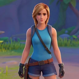 Emma Watson screenshot from fortnite