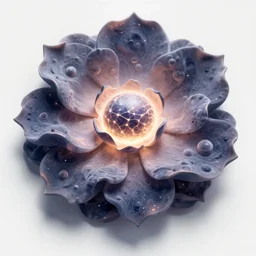 cosmic bloom concept art by ryohei hase, cgsociety, process art, rococo, bioluminescence, biomorphic