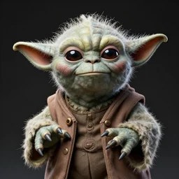 master yoda, high detail, sharp, studio, digital art