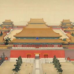 yongle palace painting,
