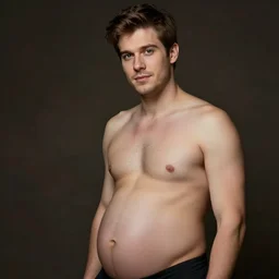 realistic pregnant man emoji