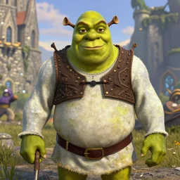 shrek in avengers infinity war poster