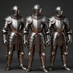 a set of armor so ornamental it hurts to see
