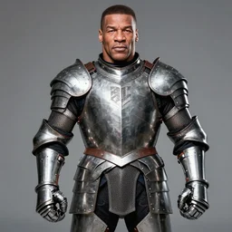 mike tyson in knights armor