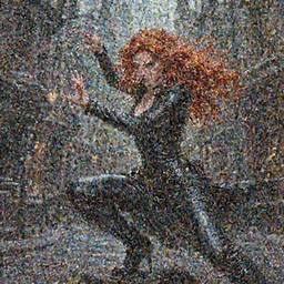 character, female sorceress in elegant black leathers, crimson hair, dynamic action pose, Diagon Alley, D&D, fantasy, intricate, focused expression, performing sorceress magic, highly detailed, digital painting, artstation, octane render, concept art, matte, sharp focus, illustration, art by Artgerm and Greg Rutkowski and Alphonse Mucha and alex ross