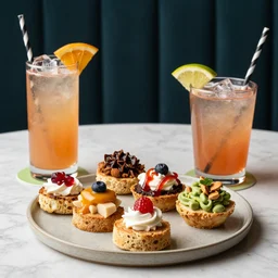 perfect appetizer and cocktail pairings for summer. professional high quality food photography