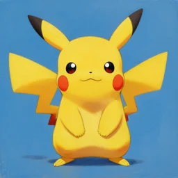 a painting of Pikachu by Ivan Shishkin
