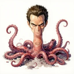 watercolor singular buried demon tentacle - finger machine by richard corben, boris vallejo, bernie wrightson, ian miller, boris vallejo, & albrecht durer, fine art masterpiece baked at 3 0 0 f, matte painting, backlit dystopian lighting, photorealistic render, cinematic,