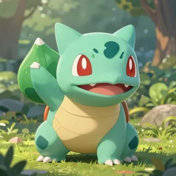 A bulbasaur, ultra detailed, digital art, trending on ArtStation
