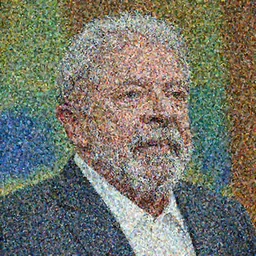 portrait en buste of Luis inacio Lula da Silva