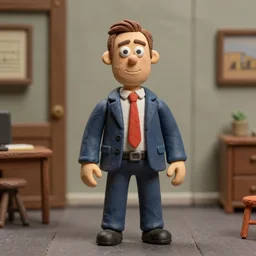 Saul Goodman claymation