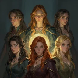 light beings, pretty, beautiful, dnd character art portrait, matte fantasy painting, deviantart artstation, by jason felix by steve argyle by tyler jacobson by peter mohrbacher, cinematic