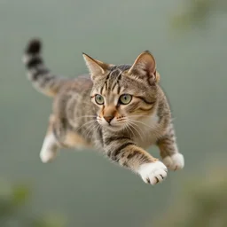 a flying cat, octane, 4 k
