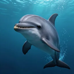 scary monster dolphin
