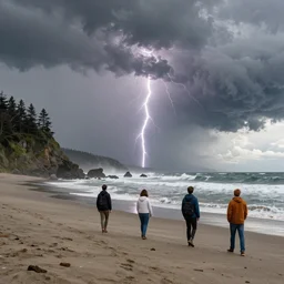 oregon coast thunderstorm by nicolas delort, moebius, victo ngai, josan gonzalez, kilian eng