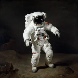 lone astronaut by rembrandt