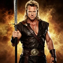 conan o'brien as conan the barbarian, movie poster