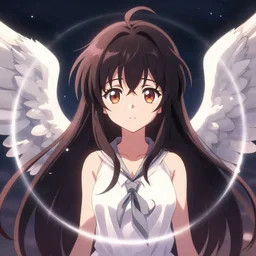anime girl with wings profile picture