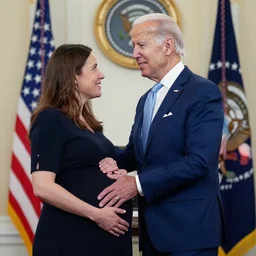president joe biden in his 3 rd trimester of pregnancy