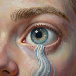 a hyper - detailed 3 d render like an oil painting of the aperture of human attention viewing the stream of thought, surrealism!!!!! surreal concept art, lifelike, photorealistic, digital painting, aesthetic, smooth, sharp focus, artstation hd, by greg rutkowski, bruce pennington, valentina remenar and asher duran,