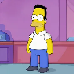 nathan fielder in the simpsons