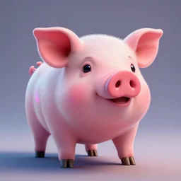cyberpunk pig, 4 k, 8 k, trending on artstation, artstationhd, artstationhq, octane render