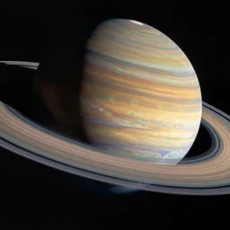 iridescent hyperrealistic scenery of saturn William turner 8k hd