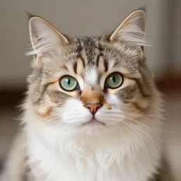 beautiful hyperrealistic furry cat girl