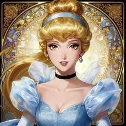 symmetry!!!!!! beautiful anime girl cinderella, close - up, ultra detailed, elegant, intricate, anime, dynamic lighting, digital art, digital painting, artstation, wlop, sharp focus, illustration, art by artgerm and greg rutkowski and alphonse mucha, 8 k