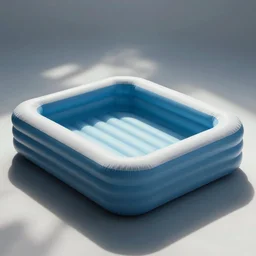 a inflatable air pool