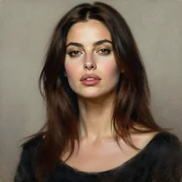 a beautiful painting of Monica Belluci, very detailed, 4K, epic , trending on artstation, hd, masterpiece
