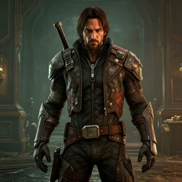 screenshot from bioshock infinite, keanu reeves