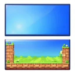 3 - d isometric windows xp bliss background as a game level, myvmk, with detailed, clean, cartoon, pixar, disney, toon shader, arnold render, unreal engine, artgerm, artstation by miha rinne