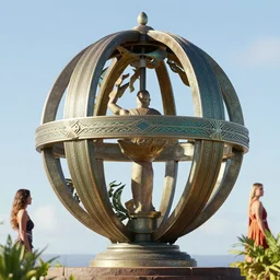 3 d render, sunlight study, the orb of truth, kauai, art nouveau, by rachel ruysch and ( ( ( ( ( lisa frank ) ) ) ) ), 8 k, sharp focus, octane render
