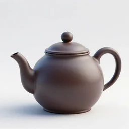 teapot, 3d render, raytracing