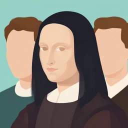 where we go when we don't know, a closeup simple vector pop surrealism, by ( leonardo da vinci ) and greg rutkowski and rafal olbinski