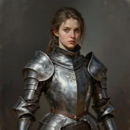 perfectly - portrait of a beautiful female knight character, intricate, highly detailed, digital painting, loose brush strokes, realistic shaded lighting, artstation, concept art, smooth, sharp focus, illustration, realism, oil painting, unreal engine 5, 8 k, art by sam spratt and peter mohrbacher
