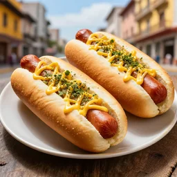 guatemalan urban hotdogs