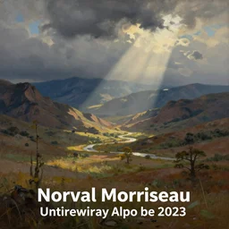 a beautiful landscape painting by norval morriseau, trending on arstation