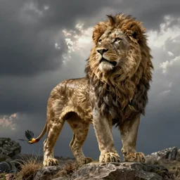 half bird half lion
